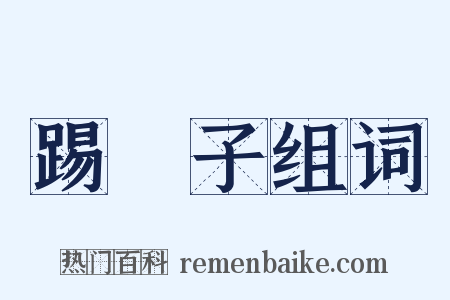 踢鞬子组词是什么意思的图片